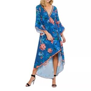 Flying Tomato Floral High Low Summer Dress Women’s Small